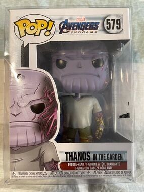 Funko Thanos In The Garden Purple and Gold Vinyl Figure